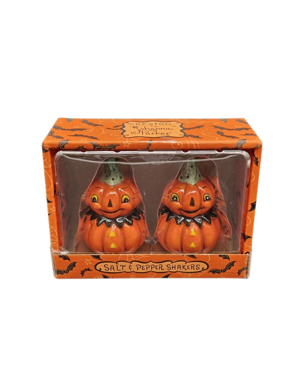 Johanna Parker Jack O’lantern Salt & Pepper Shaker Set